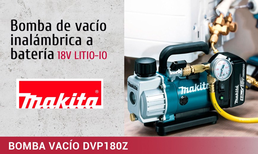 Bomba de vacío inalámbrica